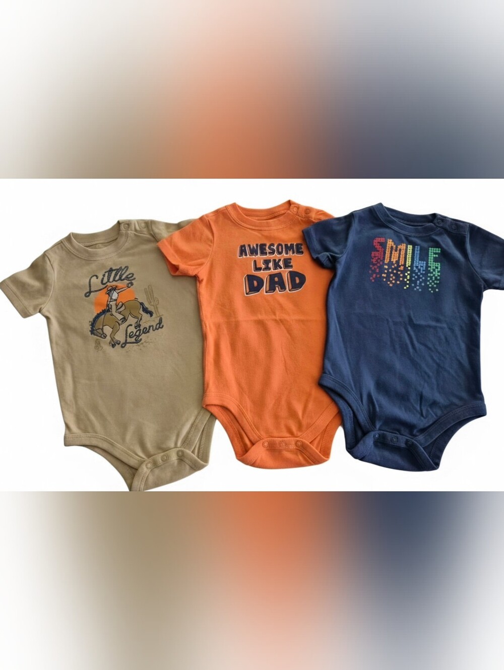 Garanimals Graphic Bodysuit Set Of 3 18 Months